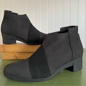 NWT Arche TATEBO Low Boots/Booties Handmade in Noir Nubuck Leather *France*